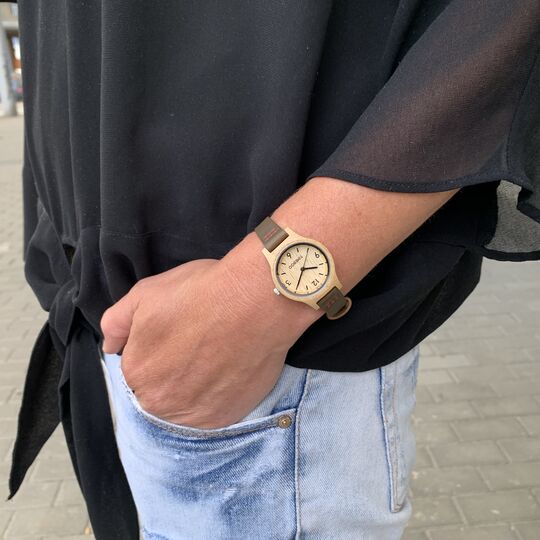 Bambusové hodinky TIMEBOO dámské SMALL