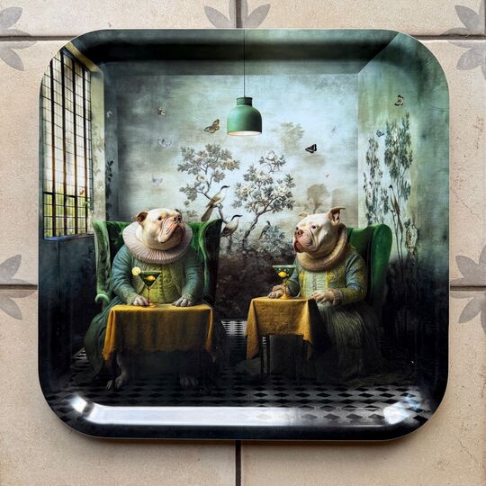 Tác čtveratý Jamida 32x32 cm Chvíle po páté