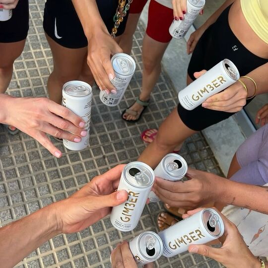 GIMBER šumivý zázvorový nápoj s citrónem a bylinkami