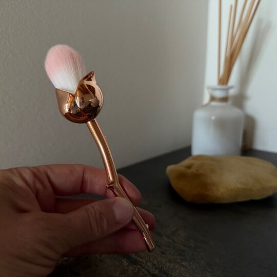 Rose Mask Brush, štětec na pleťové masky Růže