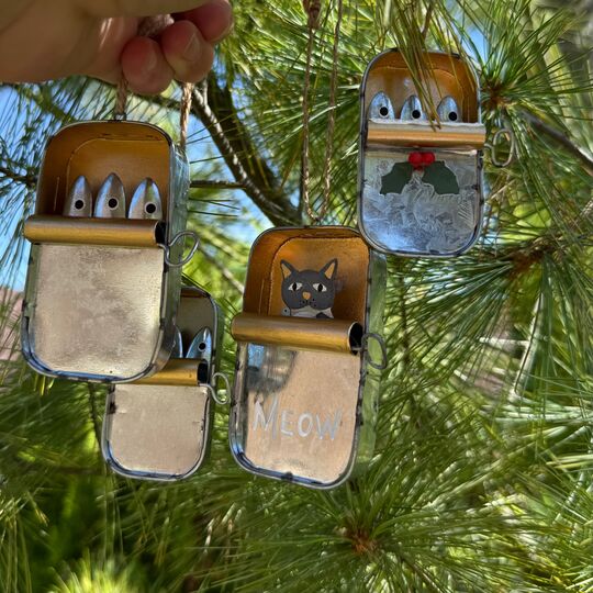 Originální dekorace z plechu, různé motivy