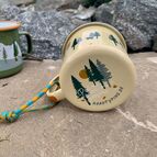 Wild and Free - smaltovaný hrníček