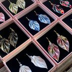 Nádherné a něžné náušnice origami