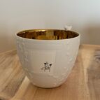 Svícen Ptačí návštěva, zlatý