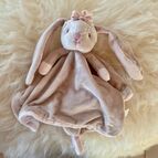 Zajíček růžová mašlička