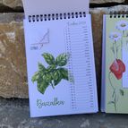 Krásné kresby bylin a květin