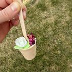 horká čoko na špejli