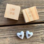 Mini dekorace Srdce na cestu