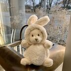 Krémový medvídek plyšový, světlé tlapky