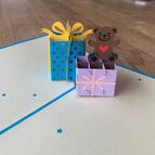 Rozkládací přání medvídek