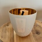 Svícen Noční povídání, zlatý se dvěma postavami