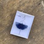 Baletka z drátu - modrá