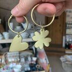 Kroužek na klíč s přívěskem