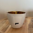 Svícen Kočičí návštěva, zlatý 