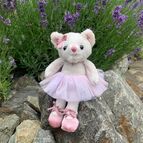 Růžová baletka kočička