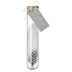 Řetízek s pírkem puntíky