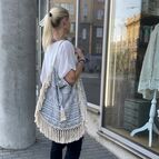 Kabelka Aelia Anna Elliniko šedá