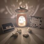 Aromalampa s ptáčkem. Vosky. Mathilde M.