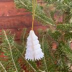 Papírový stromeček, vánoční ozdoba