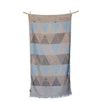 Elounda béž/modrá/antracit