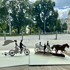 Svatební 3D rozkládací přání