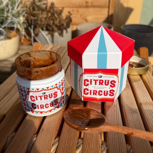 Citrus Circus, dezertní čokoládovo-mandlovo-citrusový krém