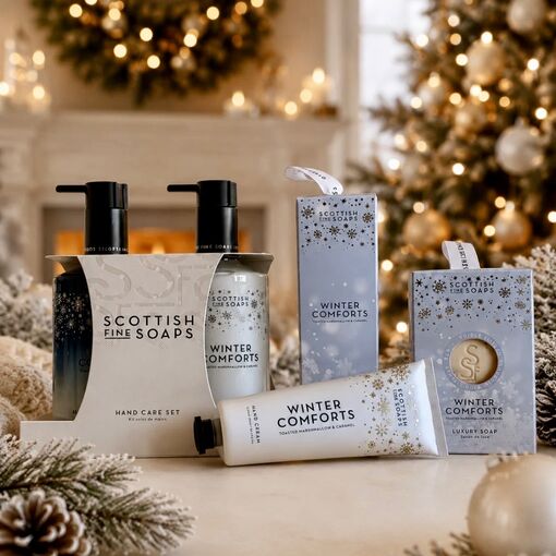 Kolekce Winter Comforts: Luxusní mýdlo a krém na ruce
