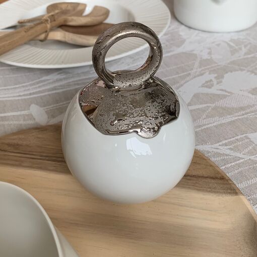 Porcelánová cukřenka, ledové víko, Radka Linhartová