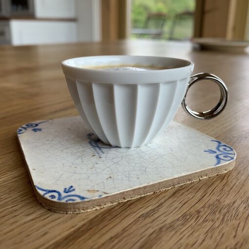 Porcelánový hrnek, velikost "espresso", Radka Linhartová
