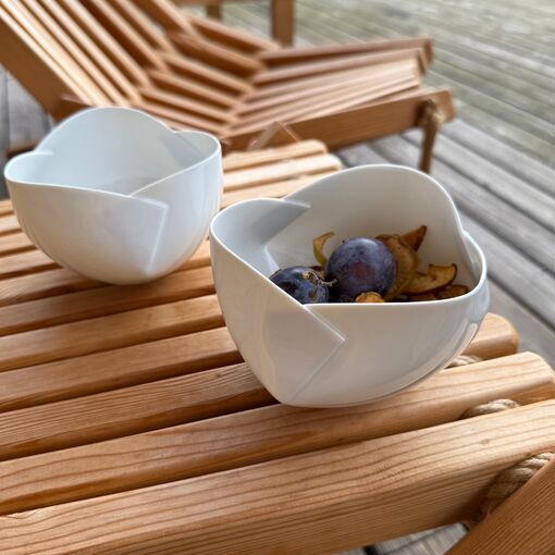 Porcelánová miska překládaná, Radka Linhartová