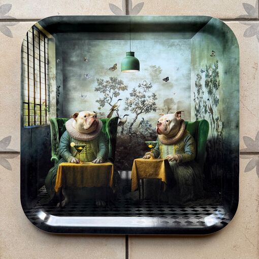 Tác čtveratý Jamida 32x32 cm Chvíle po páté