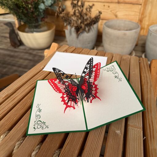 3D přání rozkládací - Květiny, zvířata a jemná radost