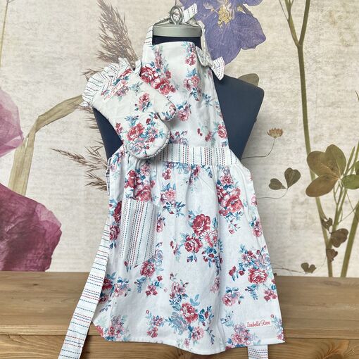 Dětská zástěrka s chňapkou Isabelle Rose