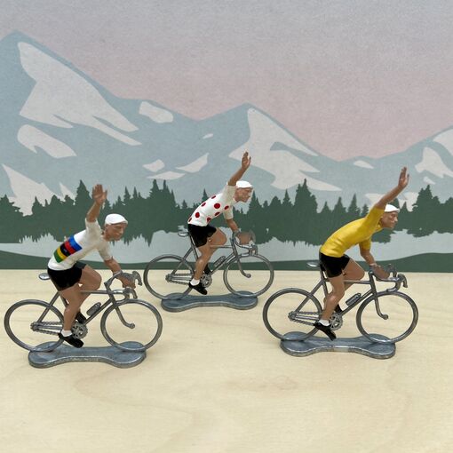 Figurka cyklisty Bernard & Eddy