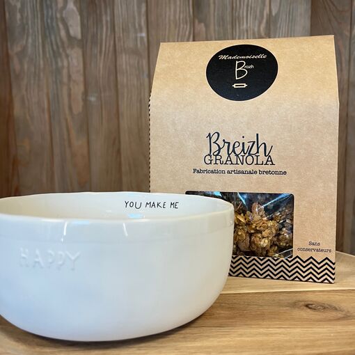 Granola Breizh se slaným karamelem